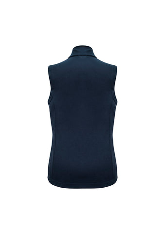 Apex Womens Vest Navy back view