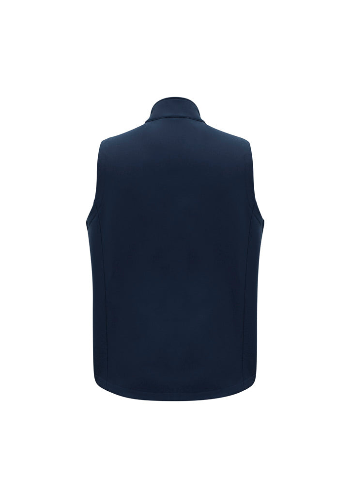 Apex Mens Vest Navy back view