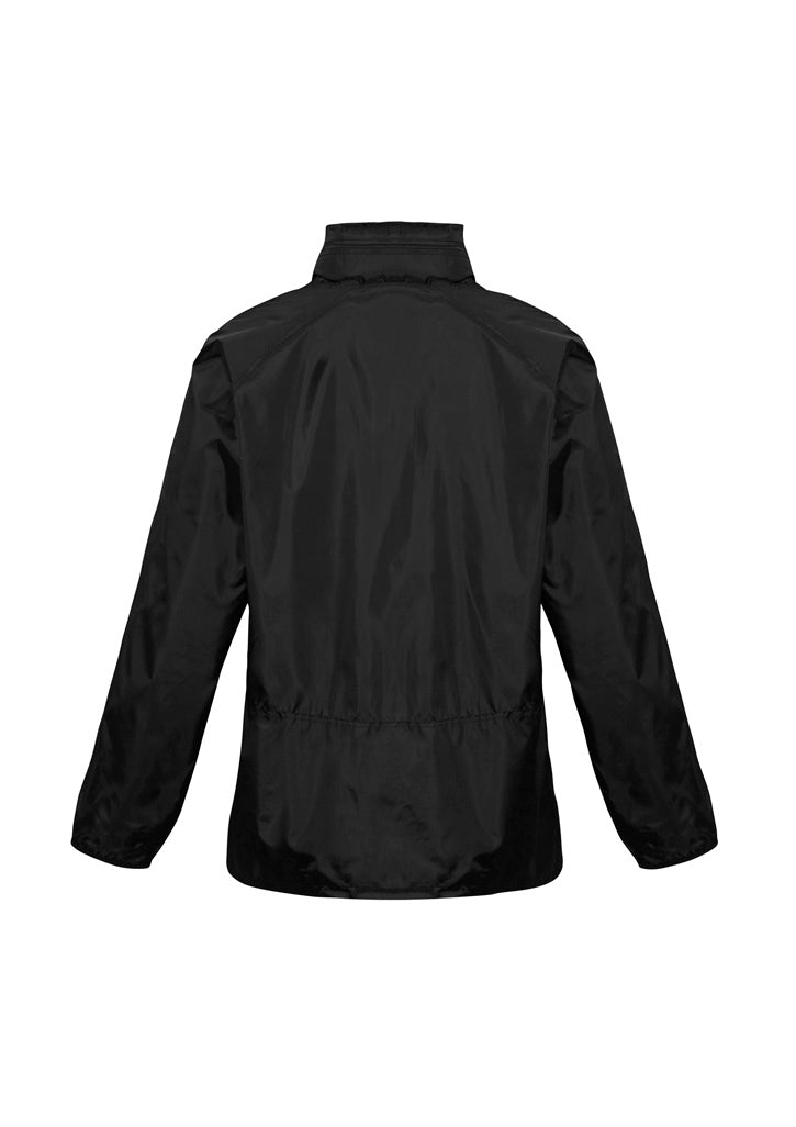 Spinnaker Unisex Jacket Black back view