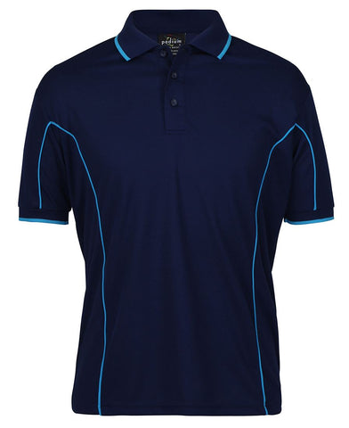 Podium S/S Piping Polo - 7PIP - 1