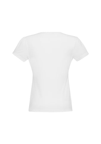 Chic Womens Top White back view
