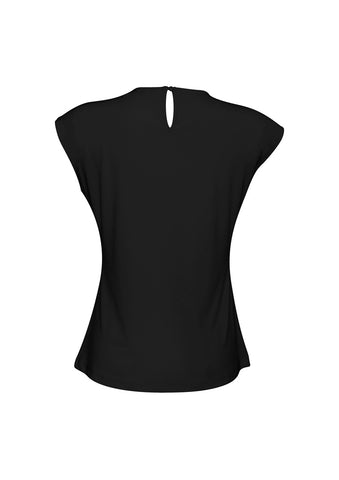 Mia Womens Top Black back view