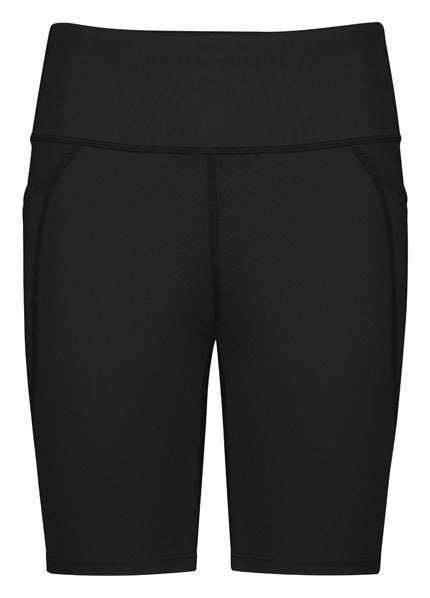 Luna Womens Bike Short in Black