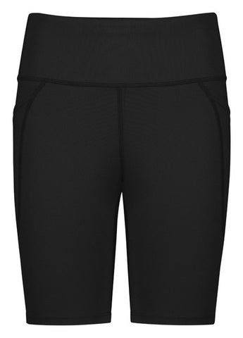 Luna Womens Bike Short in Black