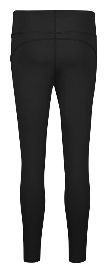 Luna Womens 7/8 Length Legging Black back view