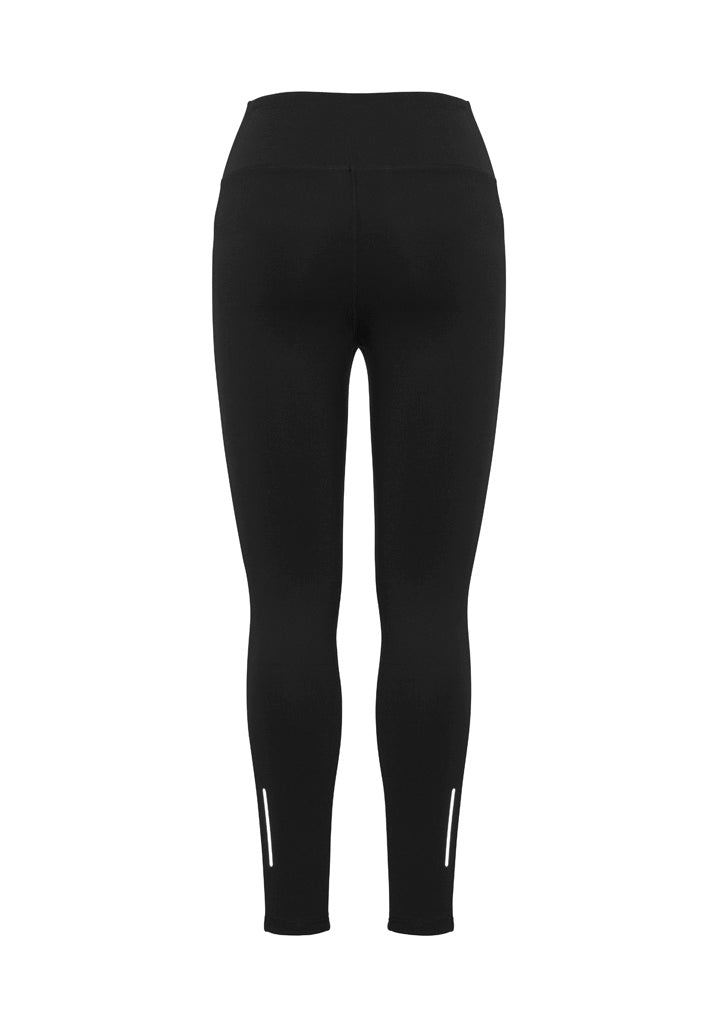 Flex Womens Leggings Black back view