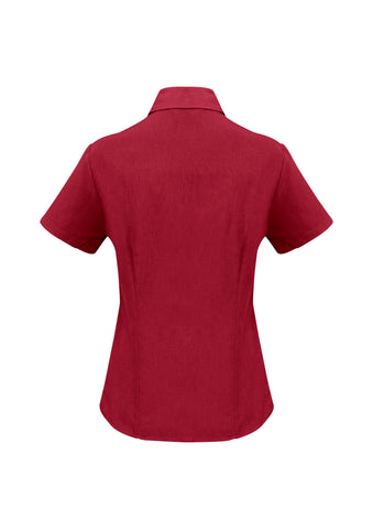 Oasis Womens Short Sleeve Shirt Cherry back view