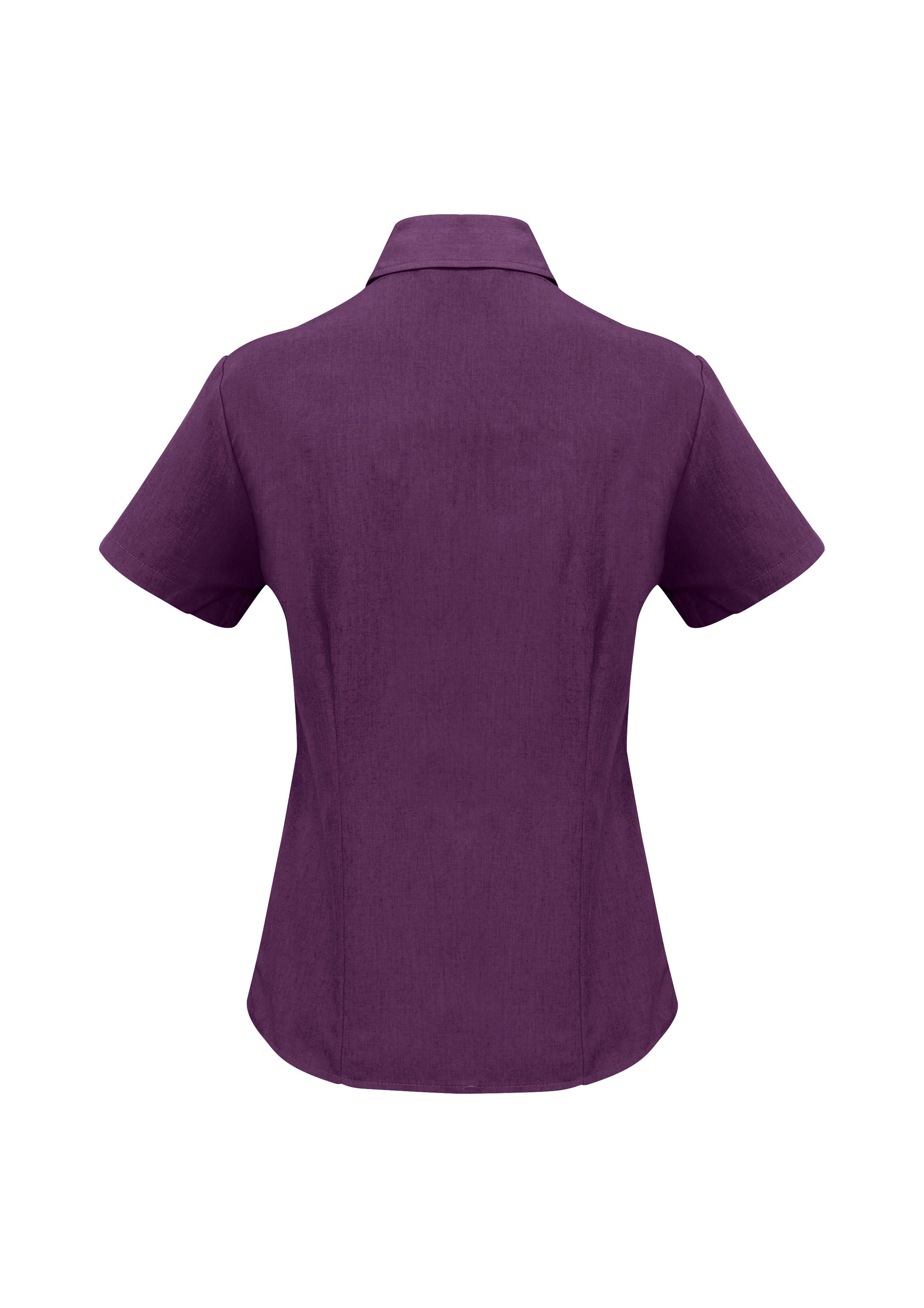 Oasis Womens Short Sleeve Shirt Grape back view