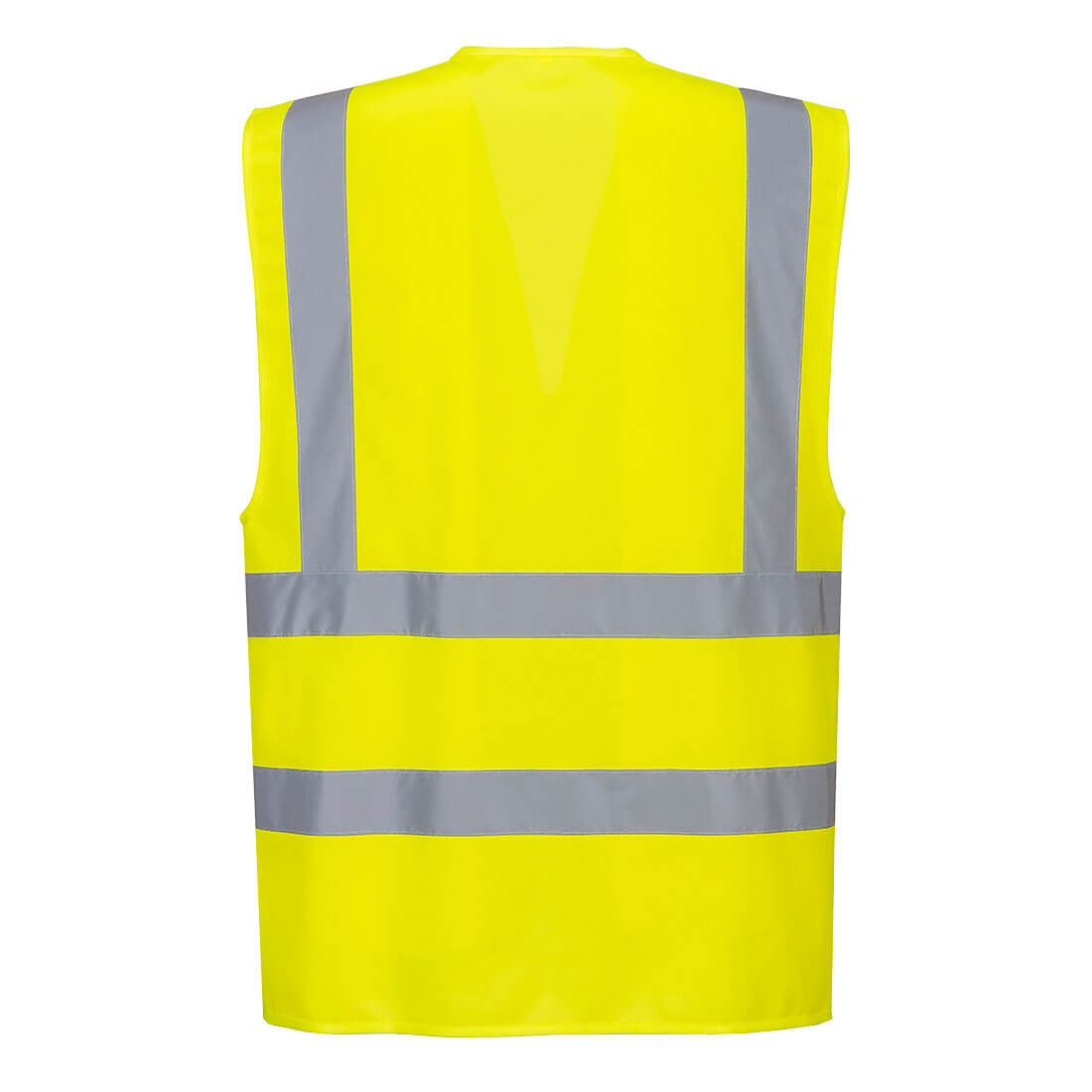 Hi-Vis Executive Vest Yellow back