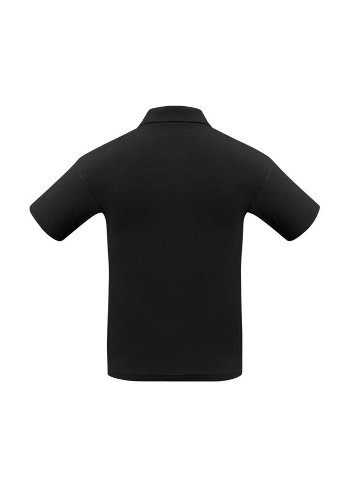 Ice Mens Short Sleeve Polo Black back view