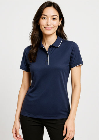 Focus Womens Short Sleeve Polo-P313LS-biz-collection-5