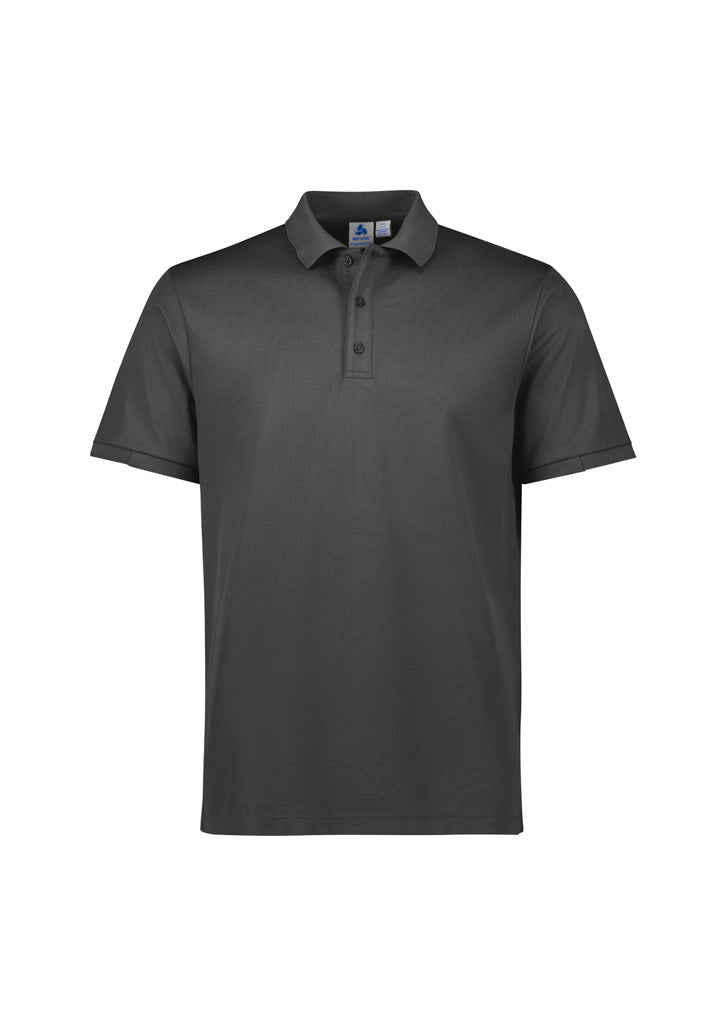 Focus Mens Short Sleeve Polo Charcoal/Charcoal