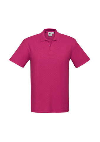 Crew Kids Short Sleeve Polo Fuchsia