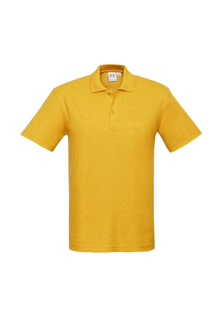 Crew Kids Short Sleeve Polo Gold
