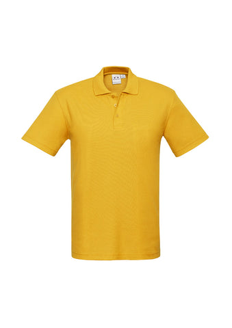 Crew Kids Short Sleeve Polo Gold