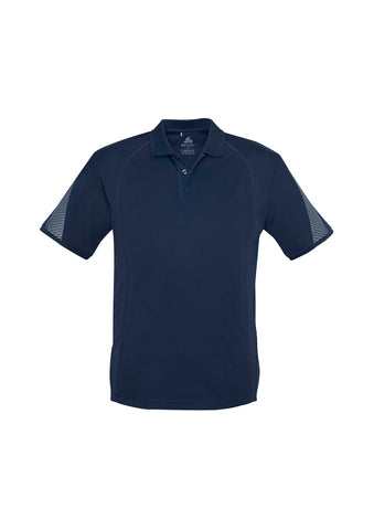 Razor Mens Short Sleeve Polo Navy/Navy