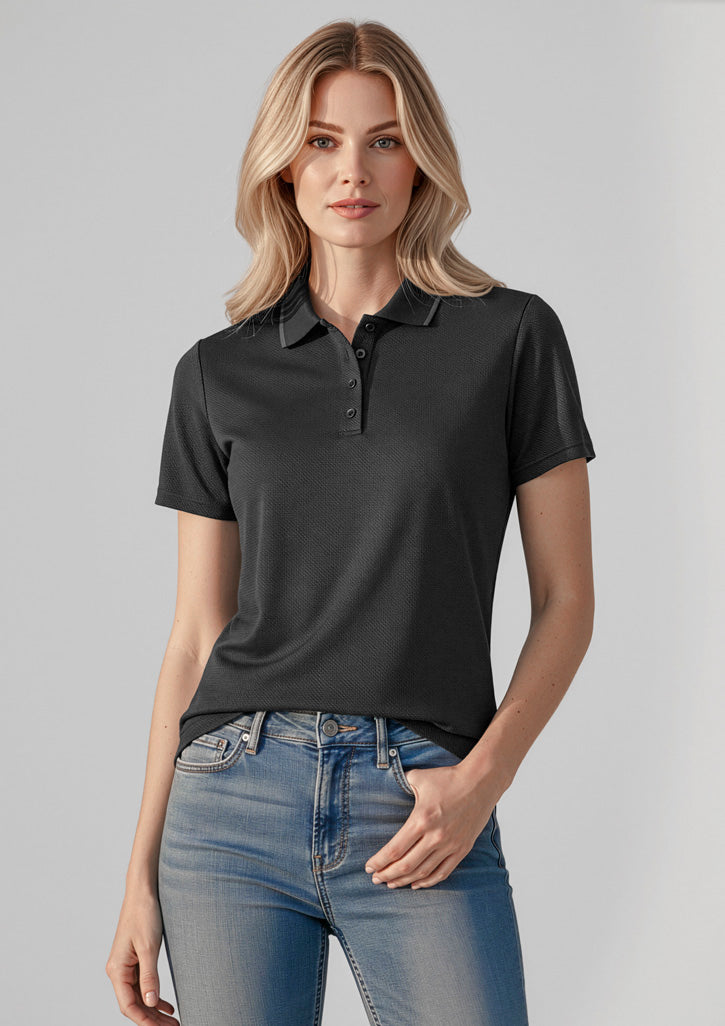 Echo Womens Short Sleeve Polo-P412LS-biz-collection-0