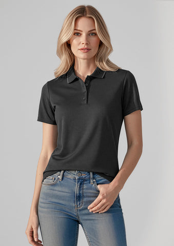 Echo Womens Short Sleeve Polo-P412LS-biz-collection-0
