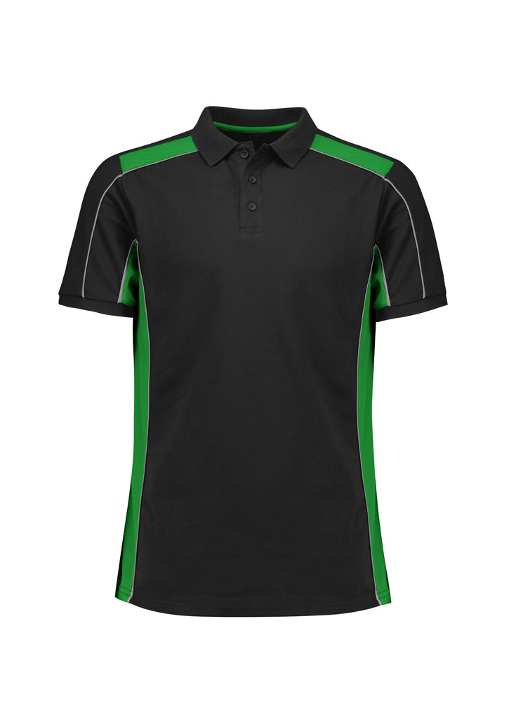 Grid Unisex Short Sleeve Polo-P413US-biz-collection-1