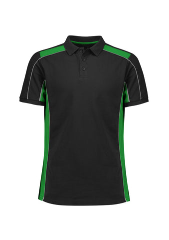Grid Unisex Short Sleeve Polo-P413US-biz-collection-1