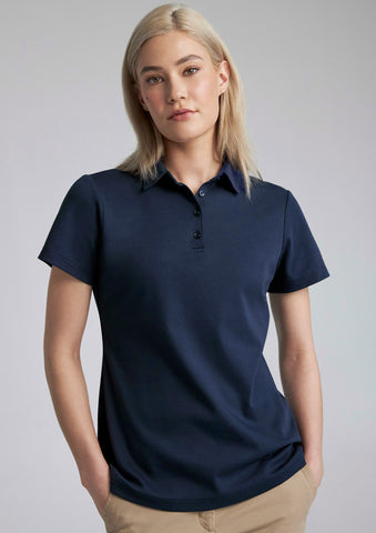 Lotus Womens Short Sleeve Polo-P515LS-biz-collection-2