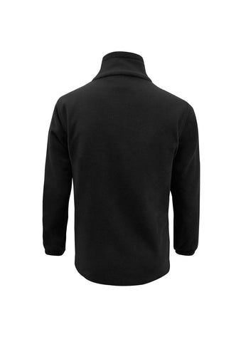 Plain Mens Jacket Black back view