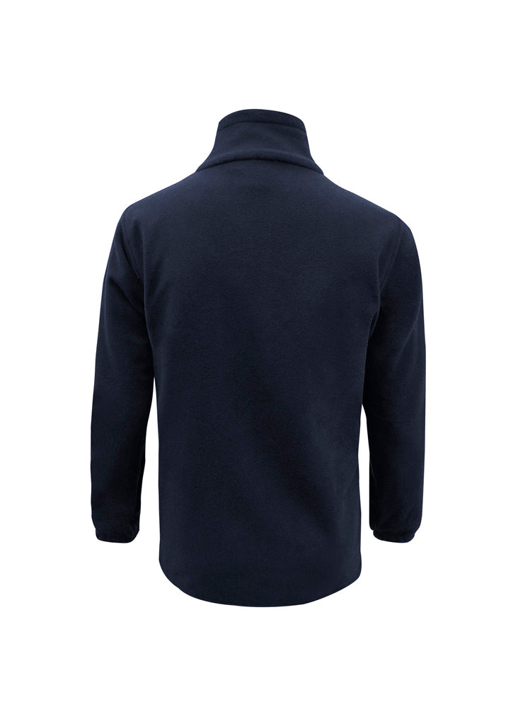 Plain Mens Jacket Navy back view