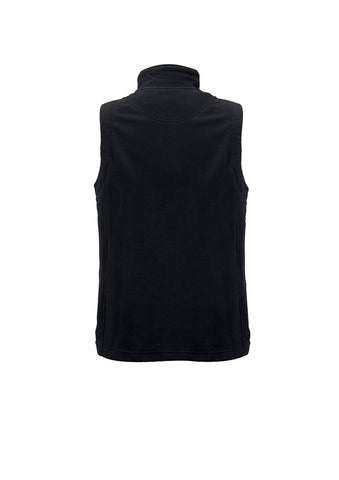 Plain Womens Vest Black back view