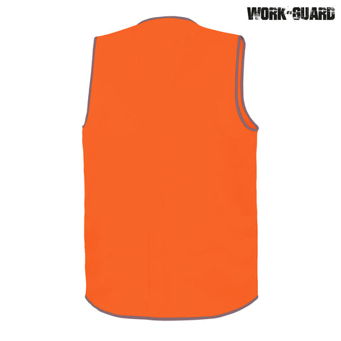 R200X Hi Visibility Safety Vest Day Wear Only - Safety Orange