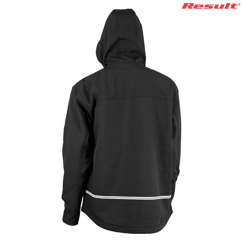R224M Result Adult TX Performance Softshell Jacket - Black