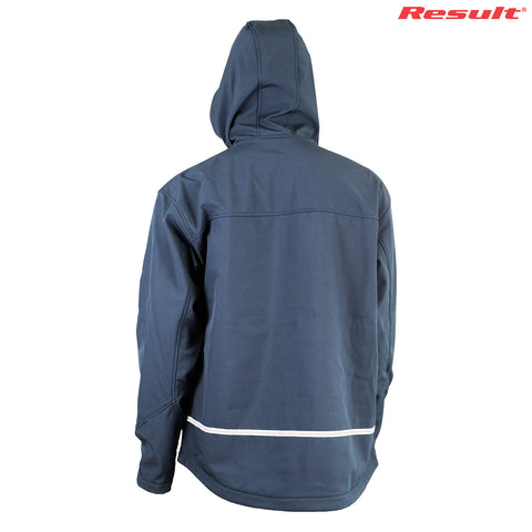 R224M Result Adult TX Performance Softshell Jacket - Navy