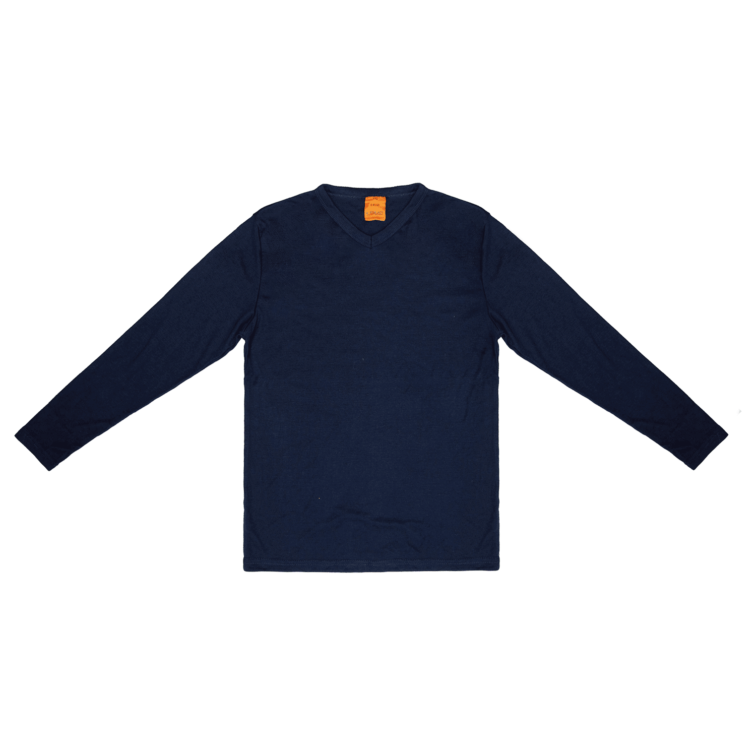 R455B Work-Guard Youth Longsleeve V-Neck Thermal - Navy