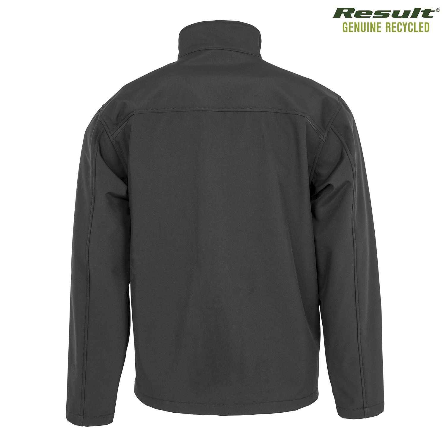 R900M Result Adult Printable Recycled 3-Layer Softshell Jacket - Black