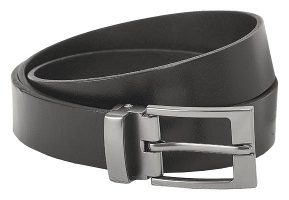 Leather Mens Belt in Black