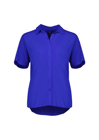 Dahlia Womens Short Sleeve Blouse-RB365L-biz-corporates-3