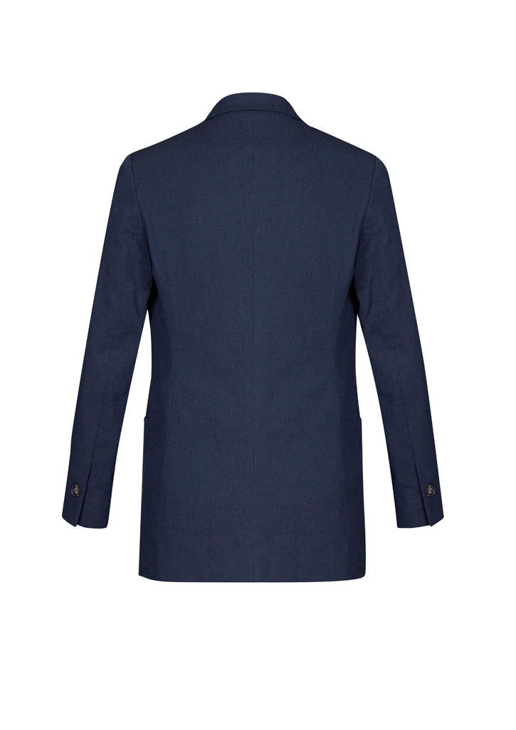 Arden Womens Blazer Navy back view