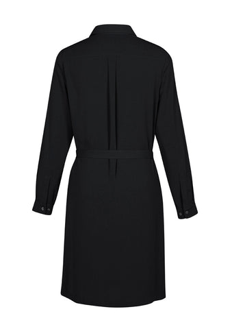 Chloe Womens Dress Black back view