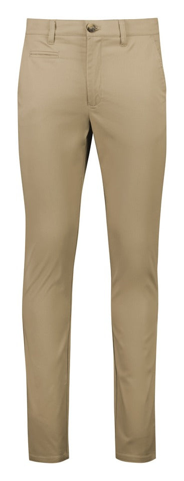 Traveller Mens Tapered Stretch Chino Pant in Desert