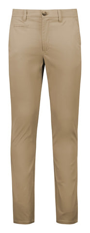 Traveller Mens Modern Stretch Chino Pant Desert front view