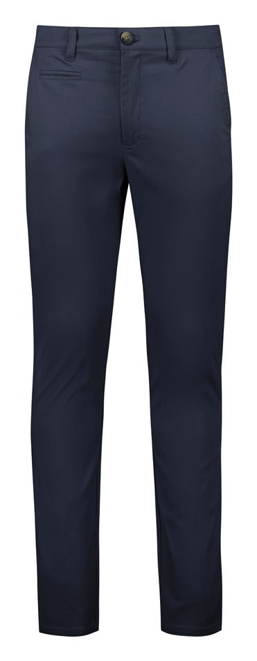 Traveller Mens Modern Stretch Chino Pant in Navy