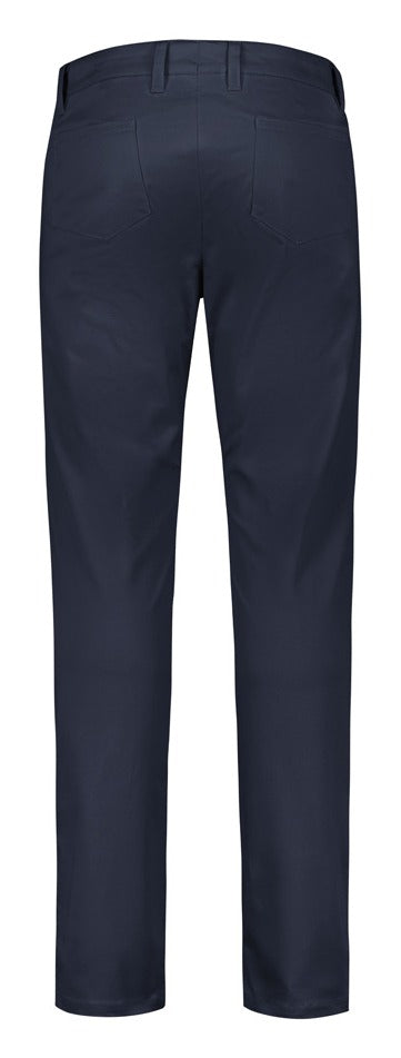 Traveller Mens Modern Stretch Chino Pant Navy back view