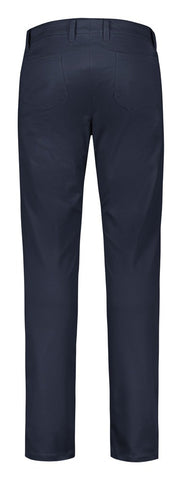 Traveller Mens Modern Stretch Chino Pant Navy back view