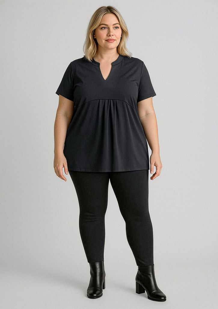 Scuba Ponte Womens High-rise Pull-on Corporate Legging-RGP303L-biz-corporates-1