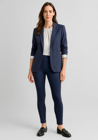 Scuba Ponte Womens High-rise Pull-on Corporate Legging-RGP303L-biz-corporates-0