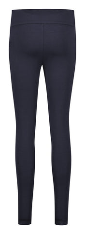 Scuba Ponte Womens High-rise Pull-on Corporate Legging Navy back view