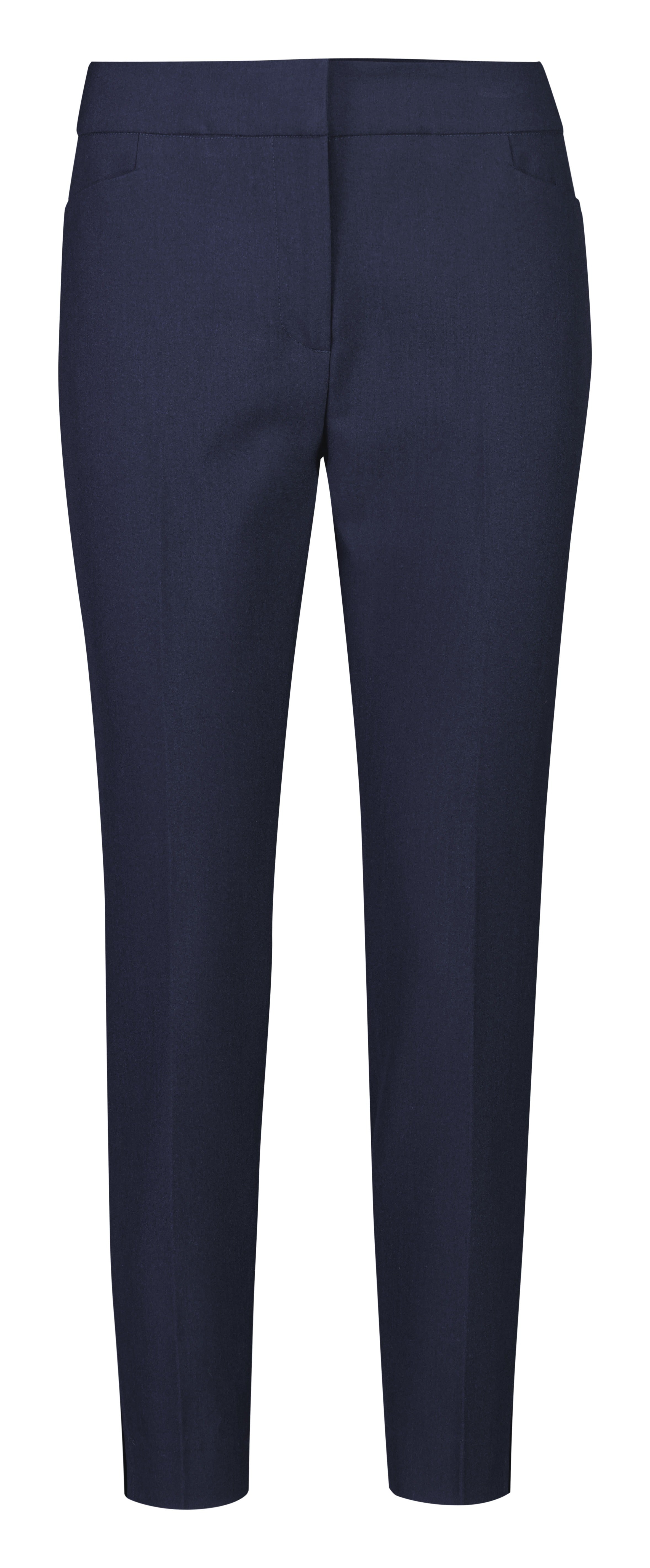 Siena Womens 7/8 Mid-waist Slim Leg Pant Marine front view