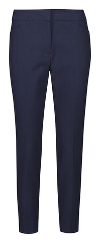 Siena Womens 7/8 Mid-waist Slim Leg Pant Marine front view