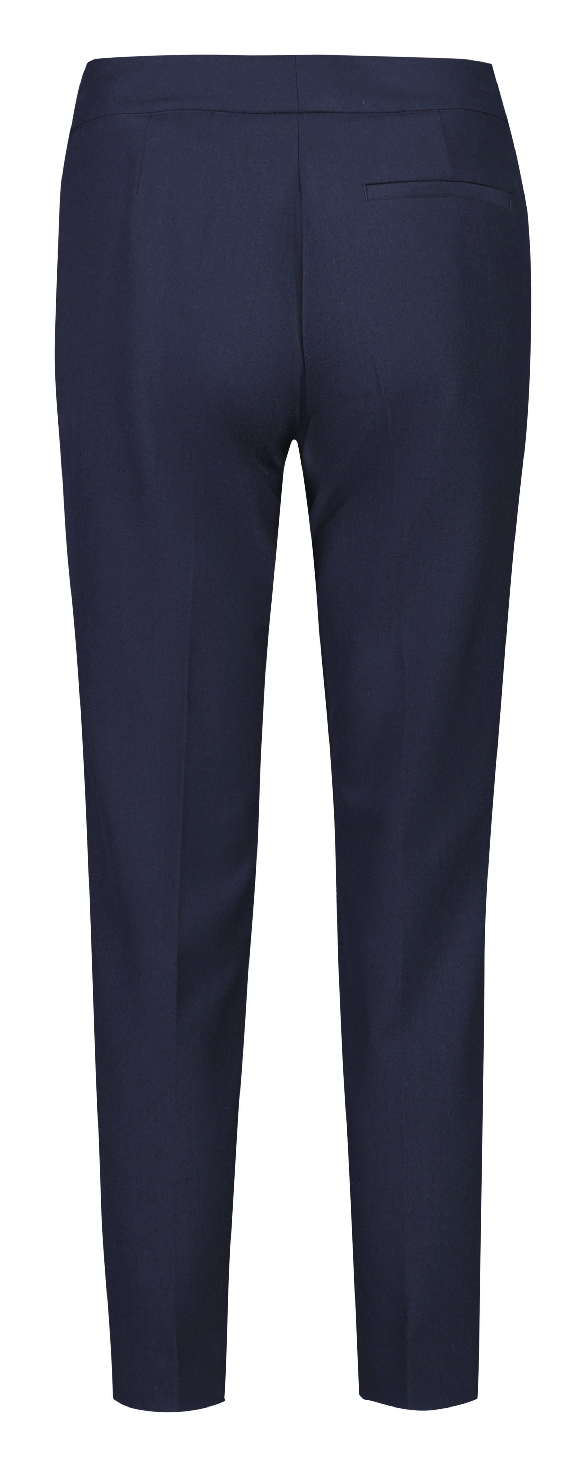 Siena Womens 7/8 Mid-waist Slim Leg Pant Marine back view
