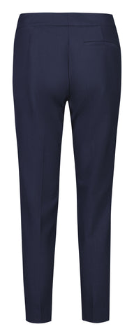 Siena Womens 7/8 Mid-waist Slim Leg Pant Marine back view