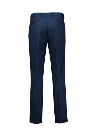 Renew Mens Adjustable Waist Straight Leg Pant Navy Dusk back view